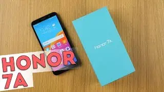 Honor 7a - знакомство со смартфоном