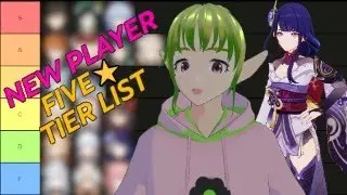 5 Star Character Tier List For New Players - Genshin Impact
