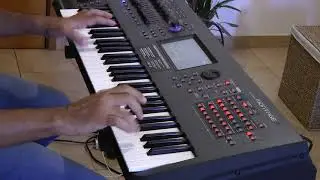 Top Gun Movie, soundtrack, Opening Theme, on keyboard