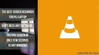 THE BEST FREE SCREEN RECORDER FOR PC/LAPTOP  | HOW TO RECORD SCREEN ON PC FOR FREE