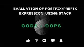 Data Structure: Evaluation of Postfix/Prefix Expression using Stack |Topic 20
