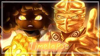 'Golden' MCSM/Ninjago Duel Speedpaint