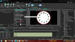clock video making in vsdc video editor #vsdc #videography #vsdcvideoeditor #videoediting #vsdeforró