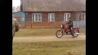 ИЖ Юпитер на дыбы,или как катапультироваться с ижа
