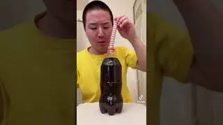 кола и ментос прямо в рот 