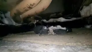Подогрев масла двигателя подручными средствами в мороз