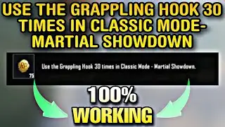 USE THE GRAPPLING HOOK 30 TIMES IN CLASSIC MODE-MARTIAL SHOWDOWN