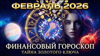 FINANCIAL HOROSCOPE!!! FOR ALL SIGNS. FEBRUARY 2026 – MONEY FLOWING?! The Secret of the Golden Key