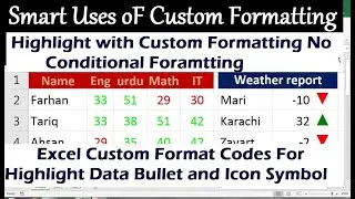 Excel custom format codes | clever excel custom formatting tricks advanced