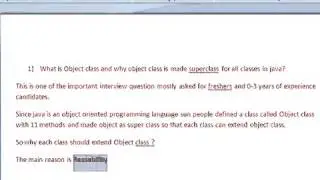 Why every class extends object class in java!