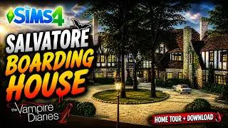Salvatore Boarding House 🏡 | The Vampire Diaries 🩸 | The Sims 4
