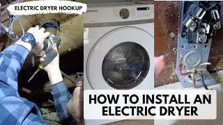 How to install a dryer vent | Electric dryer hookup