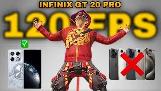 WOW 😍 120 FPS | INFINIX GT 20 | PUBG MOBILE #infinixgt20pro