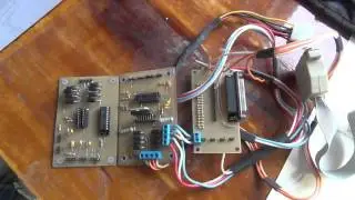 CNC machine is made by hand, electronics for CNC