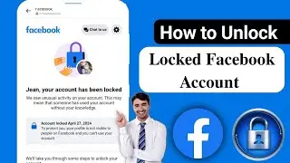Your Facebook Account Has Been Locked | How To Unlock Your Facebook #locked #account #