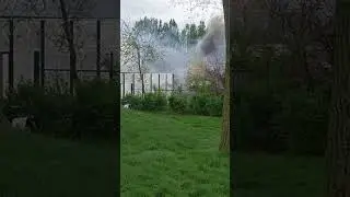 school on fire no one is injured#fire #firedepartment#firetruck#shortsviral#firefighters#shorts