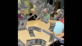 Old People Balloon Party