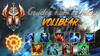 TOP 1 CHALLENGER Guides How to Play Volibear Top & Carry + Best Build/Runes Season 12 for Beginners