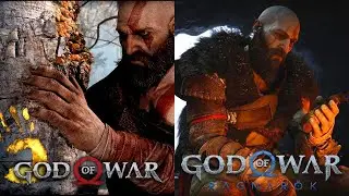 God of War Ragnarök and God of War Opening Scenes !