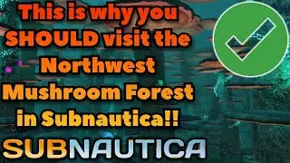 This is why you SHOULD go to the NW Mushroom Forest in Subnautica #subnautica #gaming