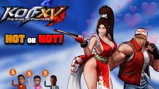 RANKING THE HOTTEST KOF XV CHARACTERS (Part 1) - Hot Or Not