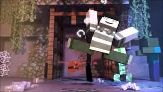 Танцевальный поединок : Minecraft Animation #1