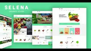 Selena - Organic Responsive Opencart Theme | Themeforest Website Templates and Themes