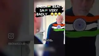 India beat south africa very badly #india #cricket #reels #viratkohli