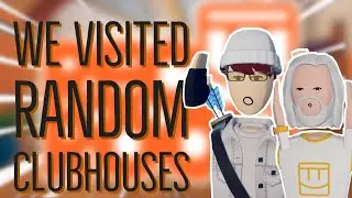 We Visited Random Clubhouses in RecRoom...
