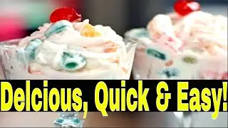 Philippines Favorite Desert - Buko Fruit Salad Quick & Easy!