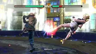 Tekken 6 Bryan vs. Nina