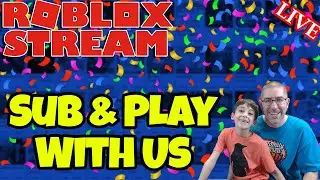 🔴 Roblox Live - Play With Us