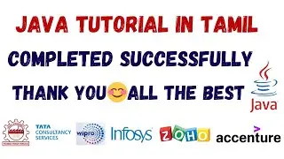 70) Completed Java Series 😍 Happy News!! All the Best 😊