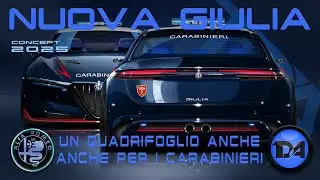 NUOVA GIULIA QUADRIFOGLIO CARABINIERI - 2025
