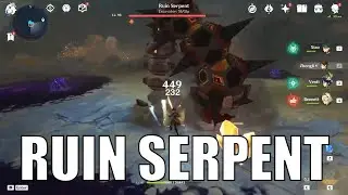 Ruin Serpent boss fight | Genshin Impact 2.6 The Chasm
