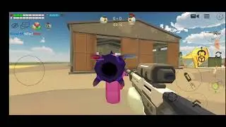 Chicken Gun Курочка с переулочка и Коля. Троллинг. Пранк над мамой. Играем в команде в чикен ган