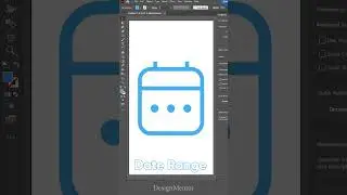Create Date Range Icon with Rectangle and Ellipse Fill  in Adobe Illustrator | Design Mentor