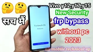 Unlock Vivo Y12 in Minutes: Bypass FRP Without PC | 2023 Solution