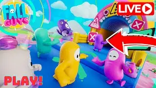 FALL GUYS LIVE STREAM! PLAYING WITH SUBSCRIBERS