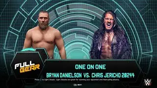 WWE 2K24 BRAYAN DANIELSON VS CHIS JERICHO