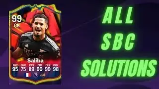 ALL SBC Saliba || MADFUT24