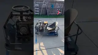 First ride on the 212cc Crazy Cart 😮 #shorts #crazycart #testing #diy #project #fun #fyp