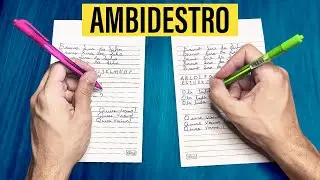 Aprenda Escrever Com as Duas Mãos do Jeito Fácil!