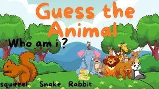 Guess the Animal | Kids games | Fun Activities for kids