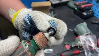Искрение при работе перфоратора Metabo KHE 2660 Quick