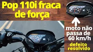 Pop 110i stalling and lacking power | dies when it reaches 60km/h
