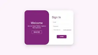 React Login And Register UI Template Using Bootstrap 5