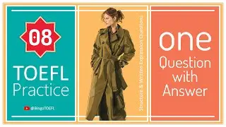 TOEFL Grammar Practice #008 | Written Expression Questions (Alike vs. Like)