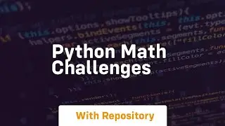 python math challenges