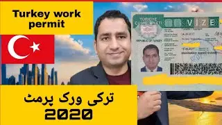 Turkey work permit visa for Pakistani